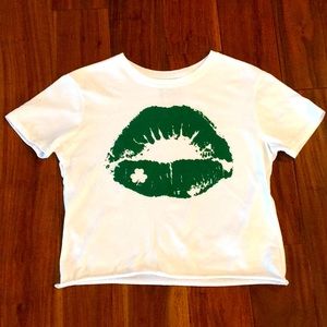 St. Patrick’s Day Crop Top